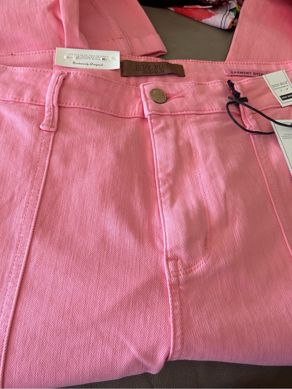 Judy Blue Bubblegum Pink High-Rise Jeans